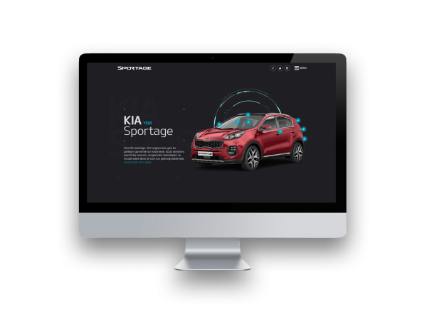 Kia Sportage Web Site